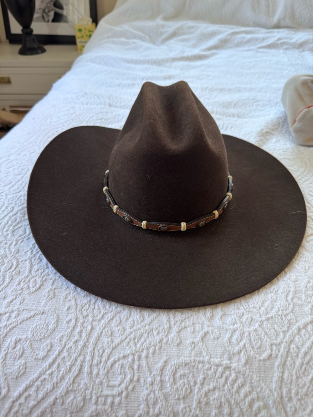 Rodeo King Felt Cowboy Hat - Chocolate Brown
